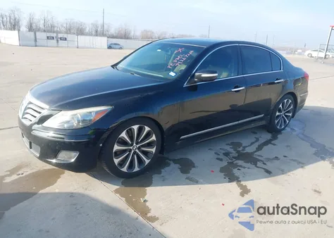 2013 Hyundai Genesis 5.0 R-Spec z USA, uszkodzony, nr VIN KMHGC4DH3DU236133